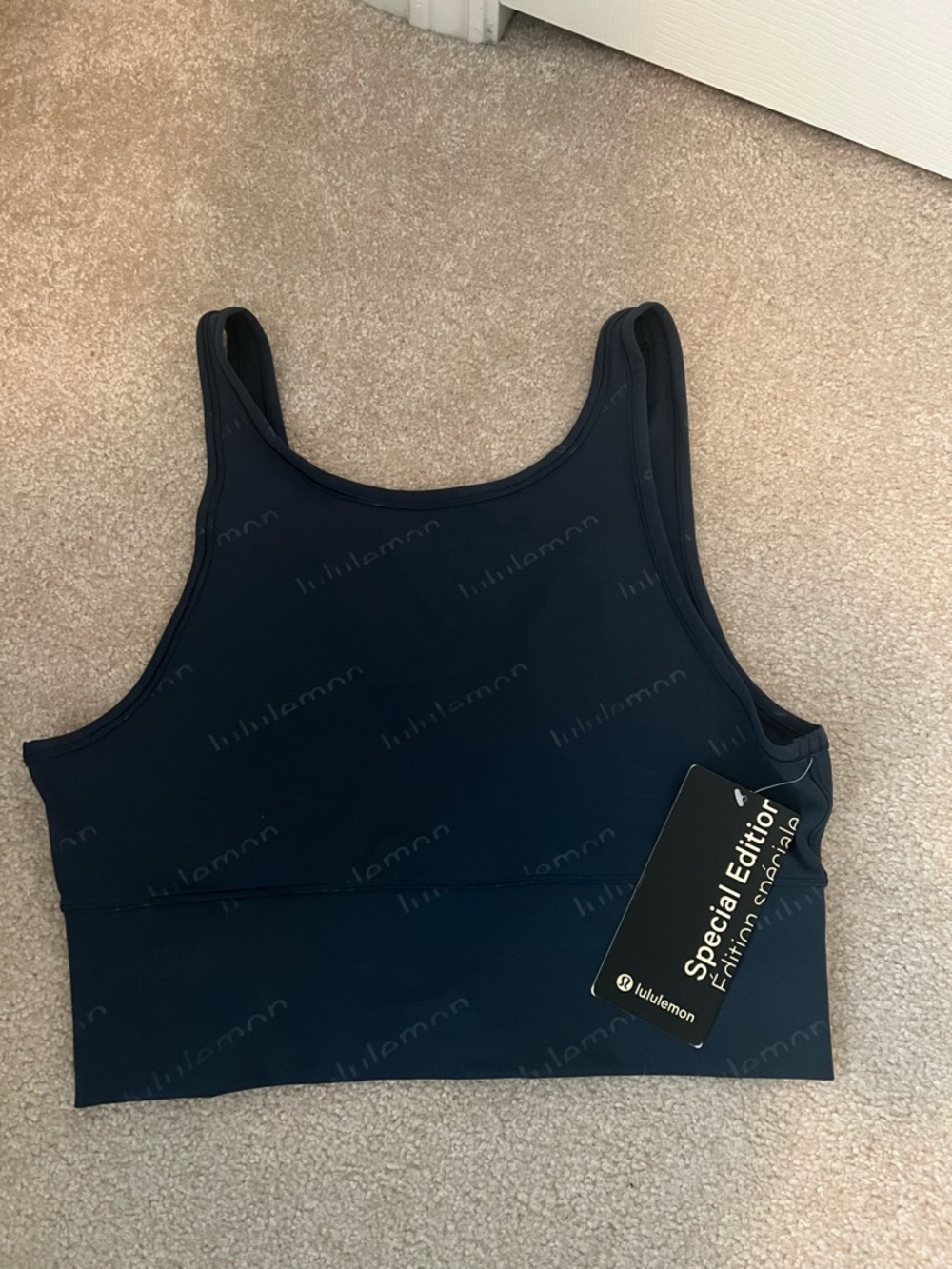 Lululemon NWT Women’s Power Pivot Tank with Embossed Logo, Special Edition!